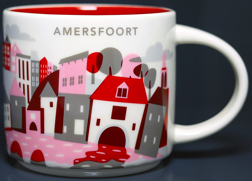 Starbucks You Are Here Amersfoort mug