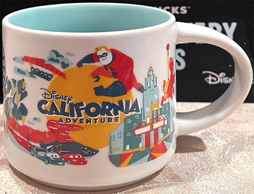 Starbucks Discovery Series Disney California Adventure mug