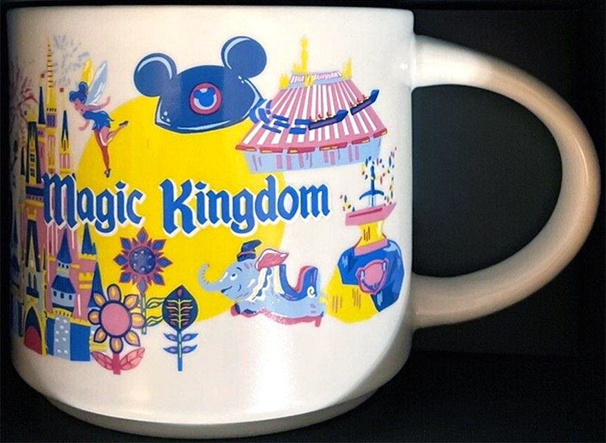Starbucks Discovery Series Disney Magic Kingdom mug