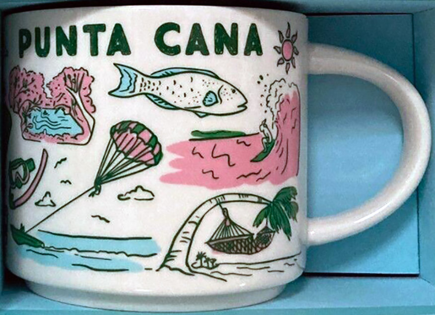 Starbucks Been There Punta Cana mug