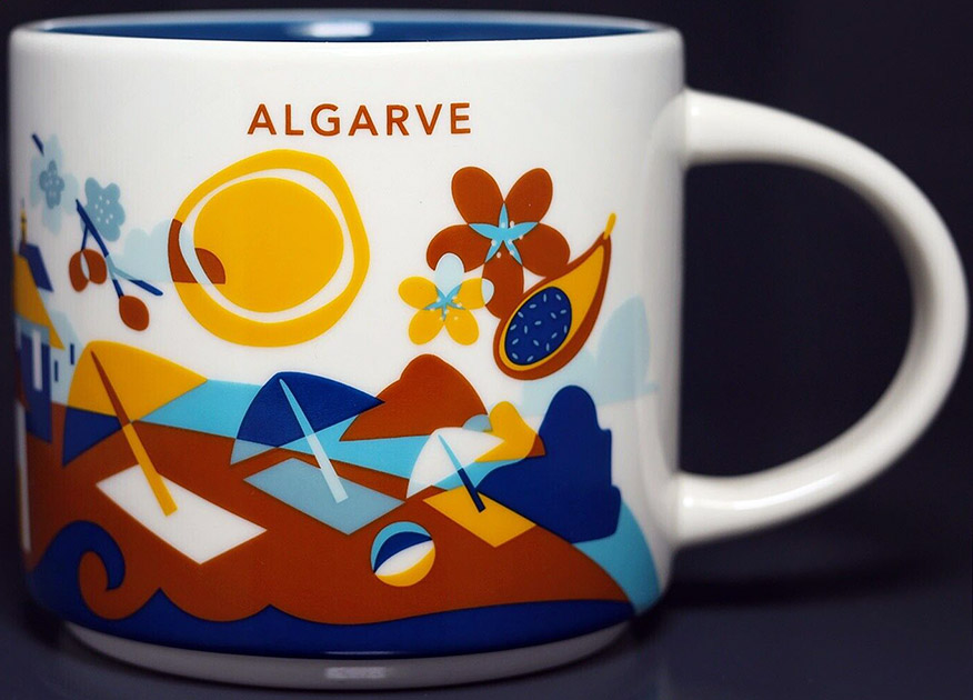 Starbucks You Are Here Algarve mug