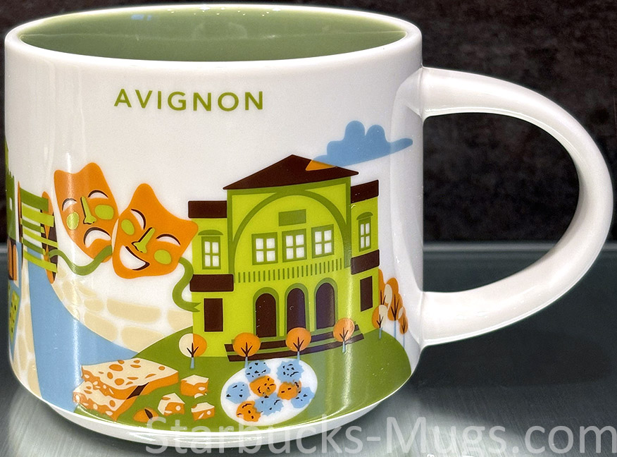 Starbucks You Are Here Avignon mug