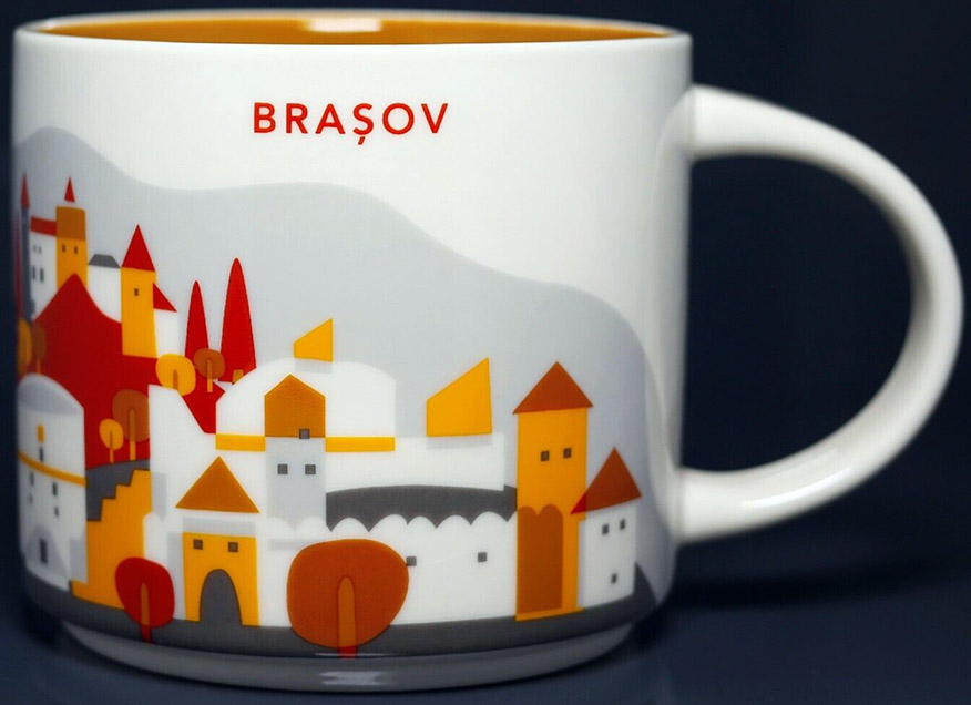 Starbucks You Are Here Brasov mug