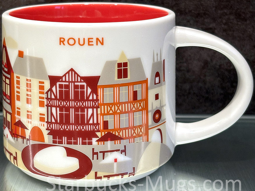 Starbucks You Are Here Rouen mug