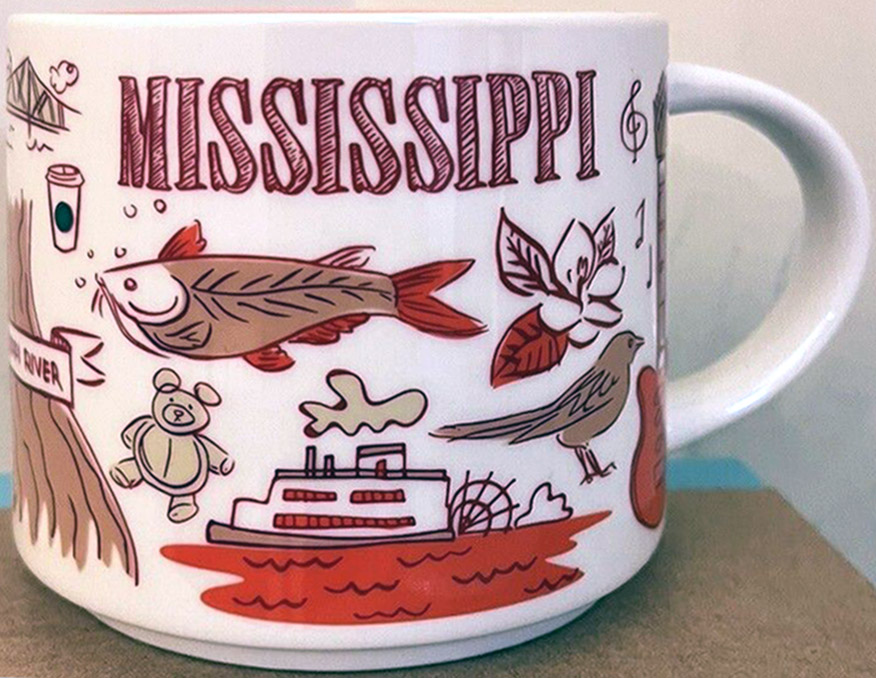 Starbucks Been There Mississippi 3 mug