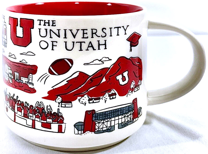 Starbucks Been There The University of Utah mug