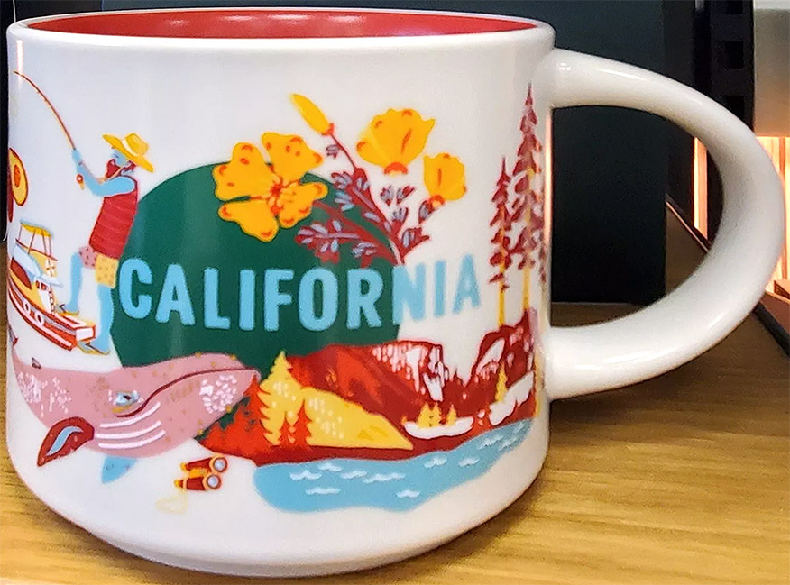 Starbucks Discovery Series California mug