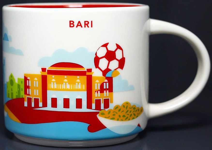 Starbucks You Are Here Bari mug
