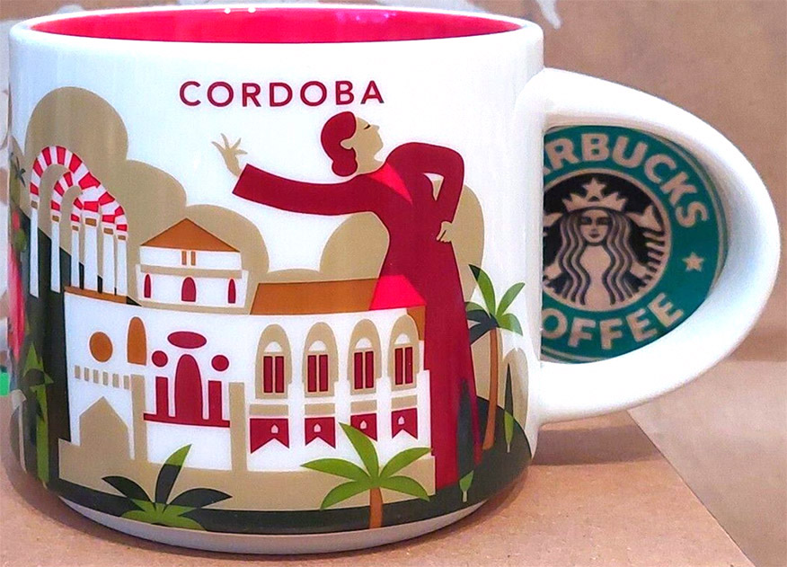 Starbucks You Are Here Cordoba mug