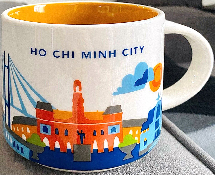 Starbucks You Are Here Ho Chi Minh City 2 mug