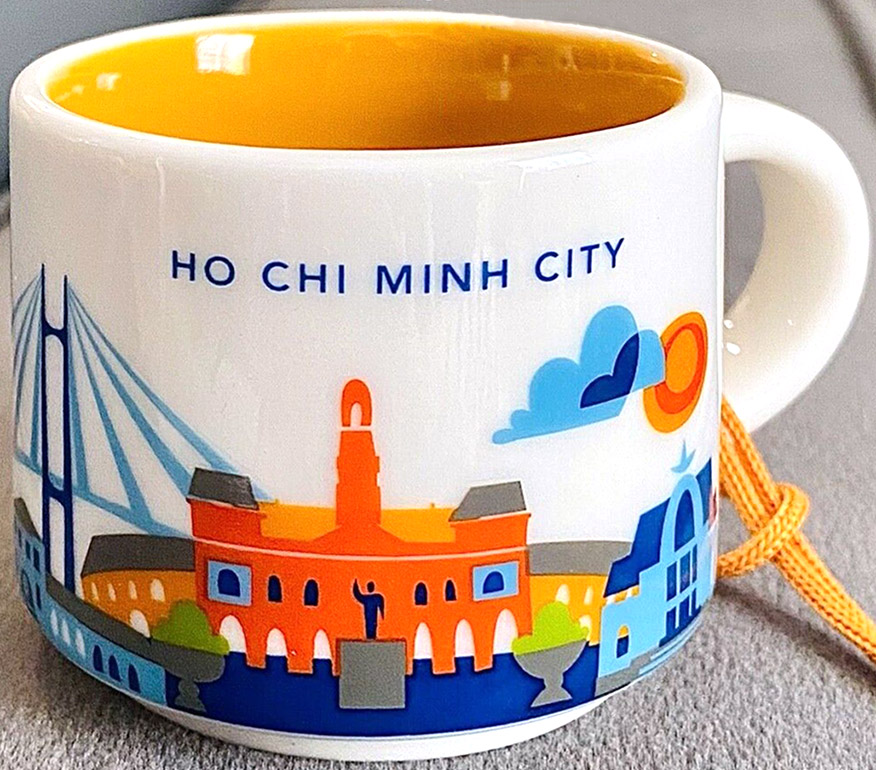 Starbucks You Are Here Ornament Ho Chi Minh 2 mug