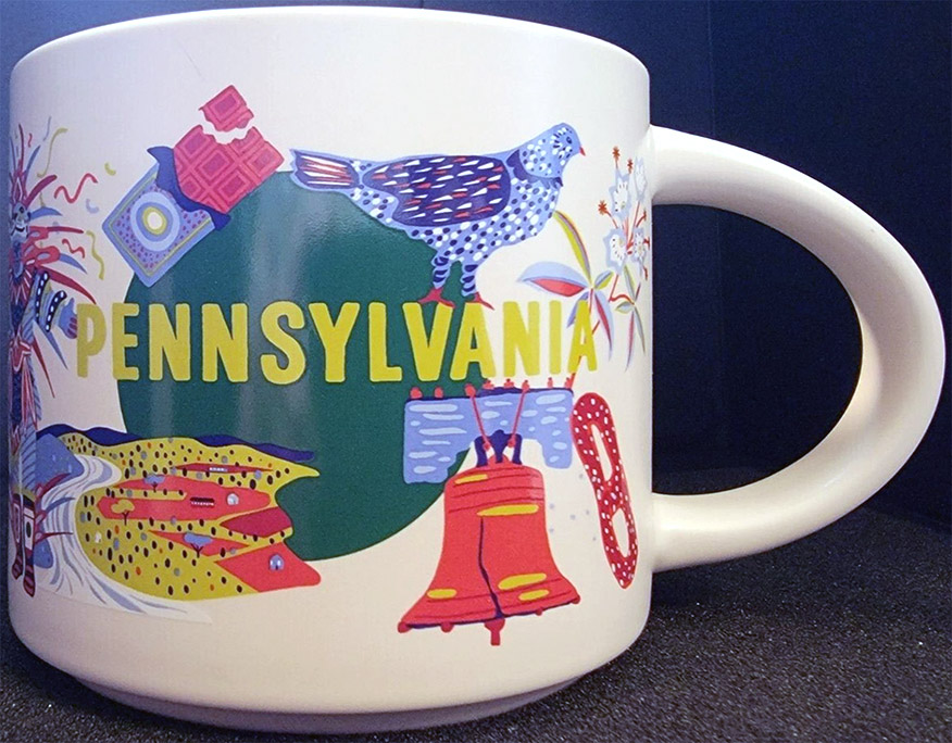 Starbucks Discovery Series Pennsylvania mug