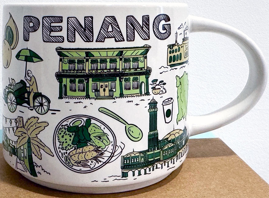 Starbucks Been There Penang mug