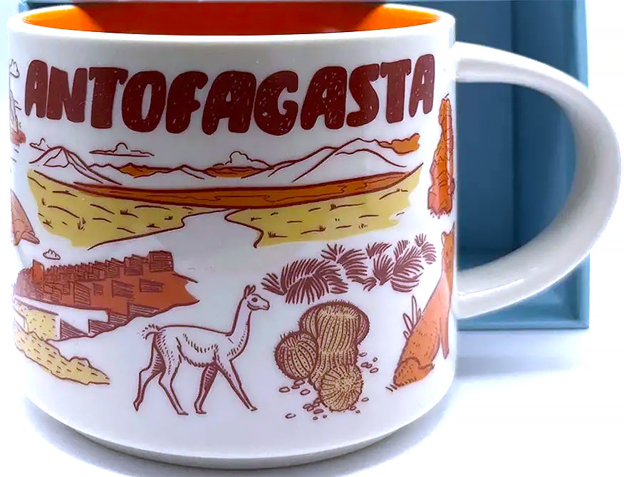 Starbucks Been There Antofagasta mug