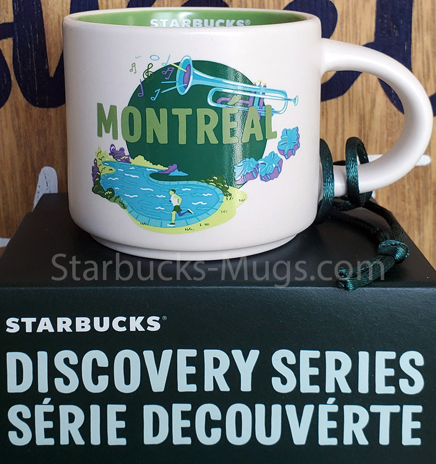 Starbucks Discovery Series Ornament Montréal mug