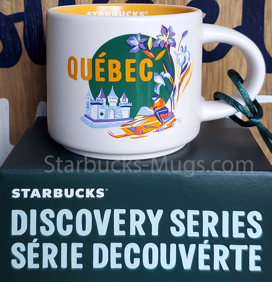 Starbucks Discovery Series Ornament Québec mug