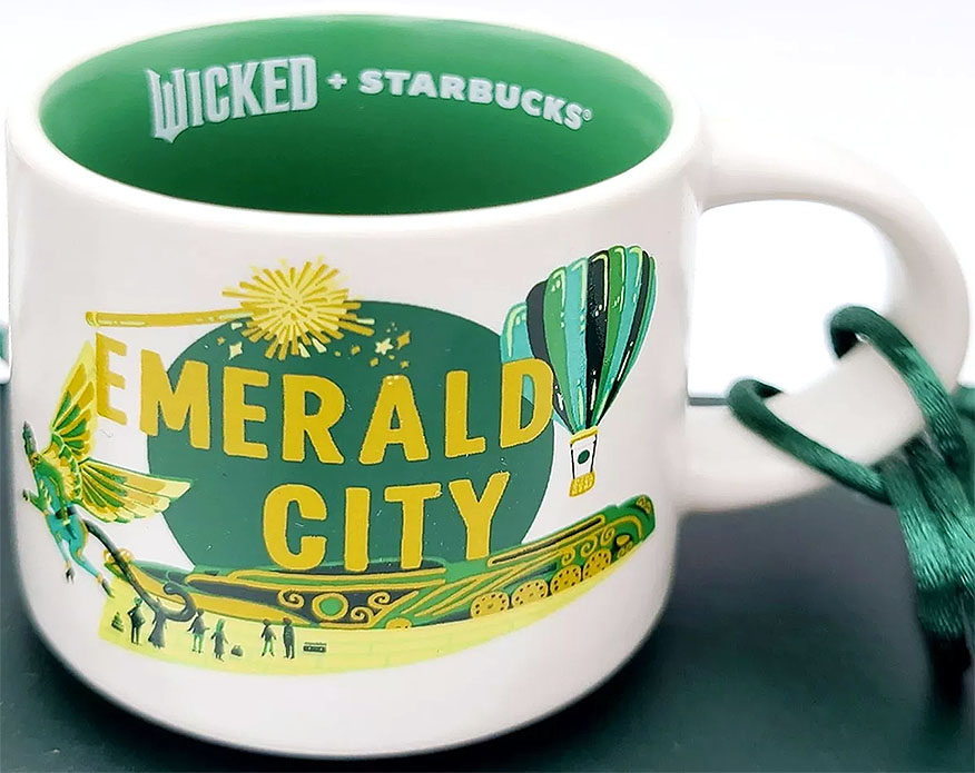 Starbucks Discovery Series Wicked Ornament – Emerald City mug