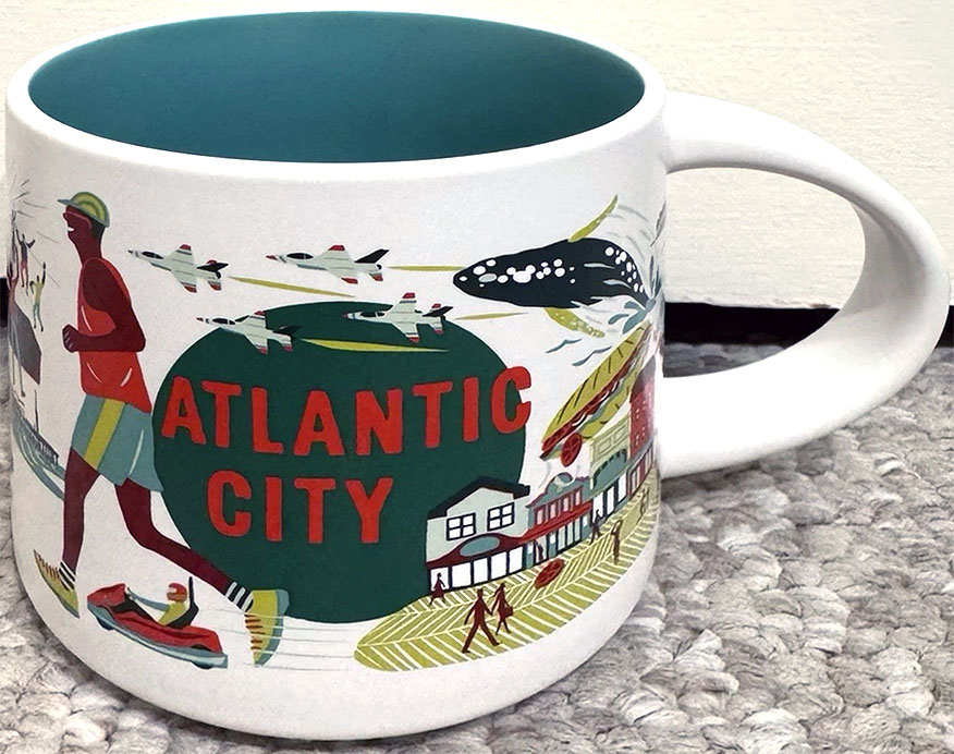 Starbucks Discovery Series Atlantic City mug