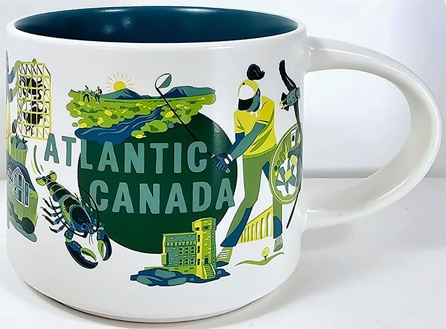 Starbucks Discovery Series Atlantic Canada mug