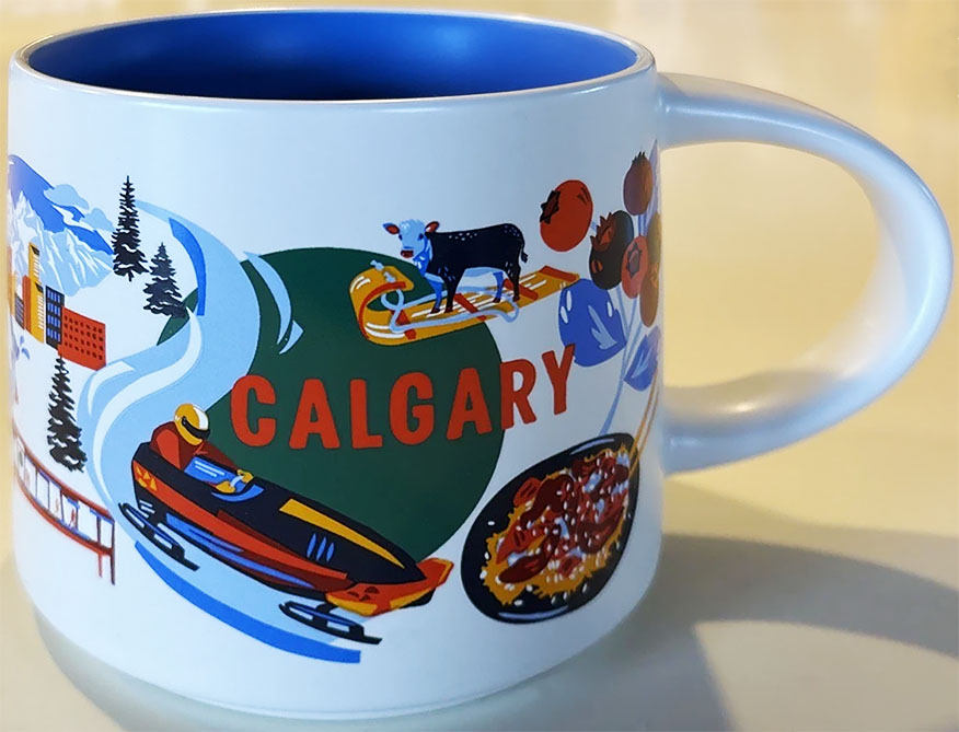 Starbucks Discovery Series Calgary mug
