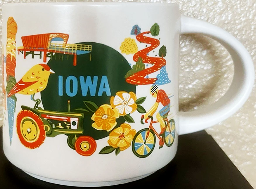 Starbucks Discovery Series Iowa mug