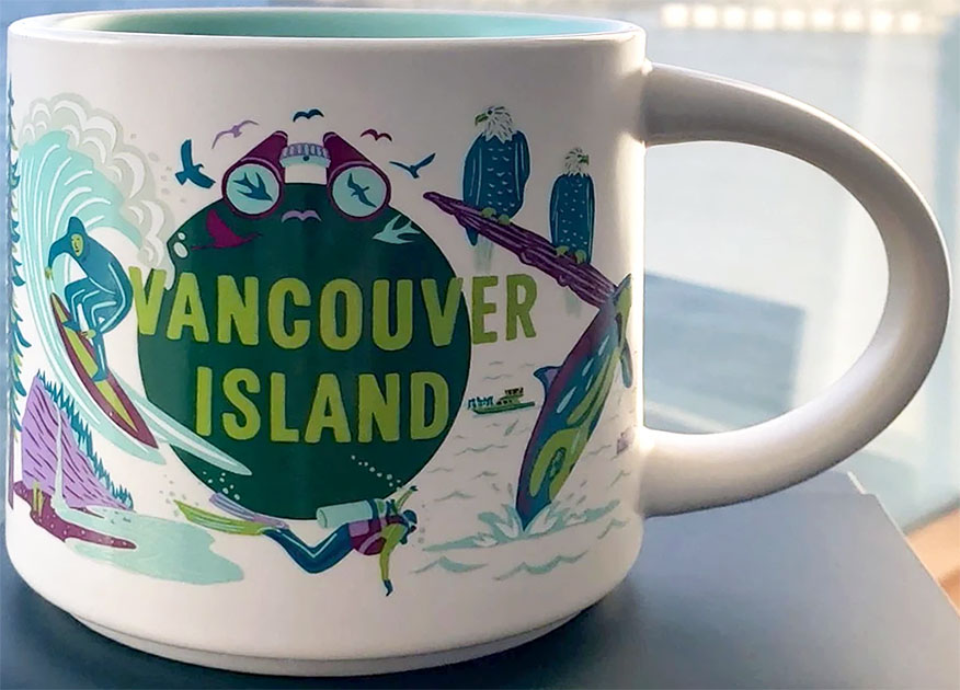 Starbucks Discovery Series Vancouver Island mug