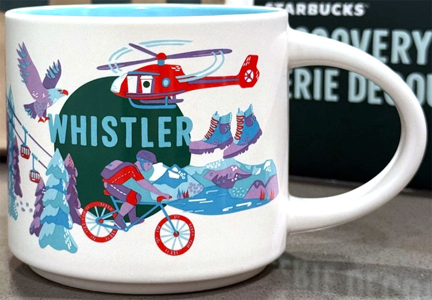 Starbucks Discovery Series Whistler mug