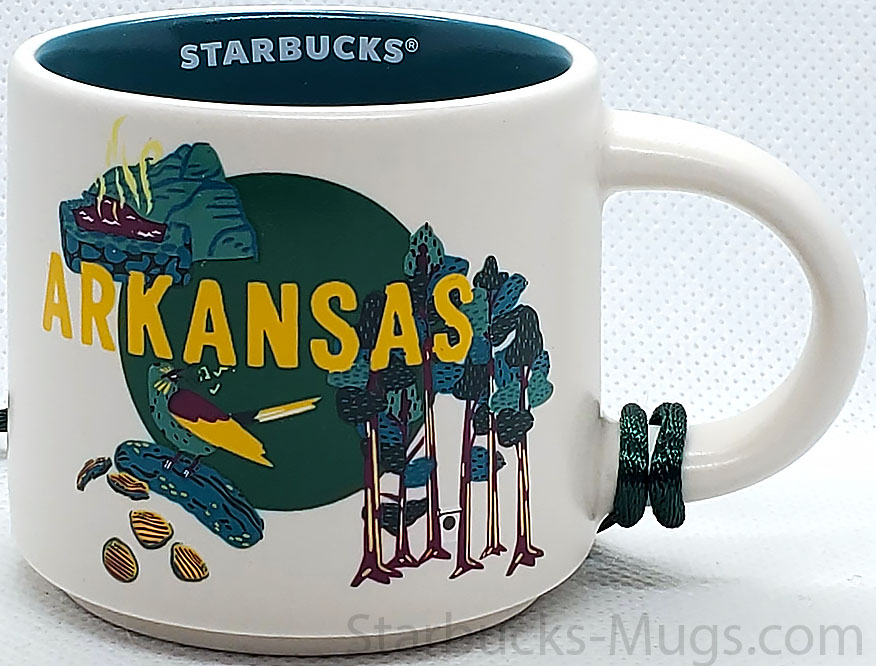 Starbucks Discovery Series Ornament Arkansas mug