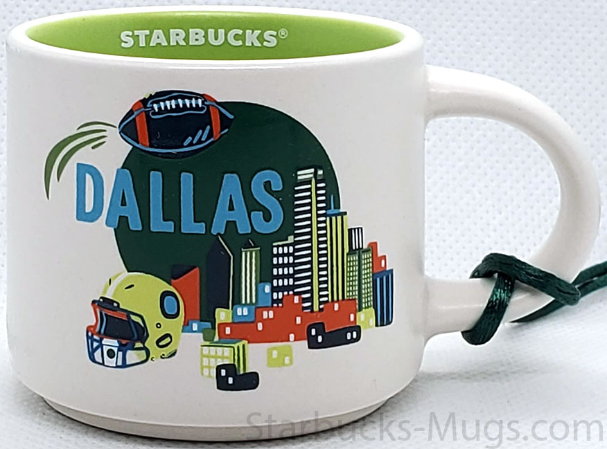 Starbucks Discovery Series Ornament Dallas mug