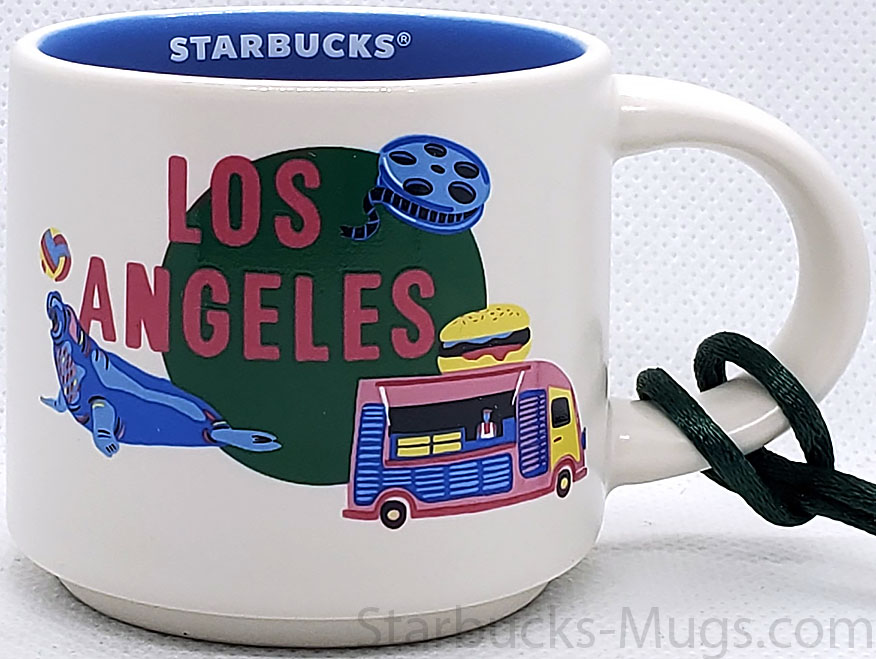 Starbucks Discovery Series Ornament Los Angeles mug