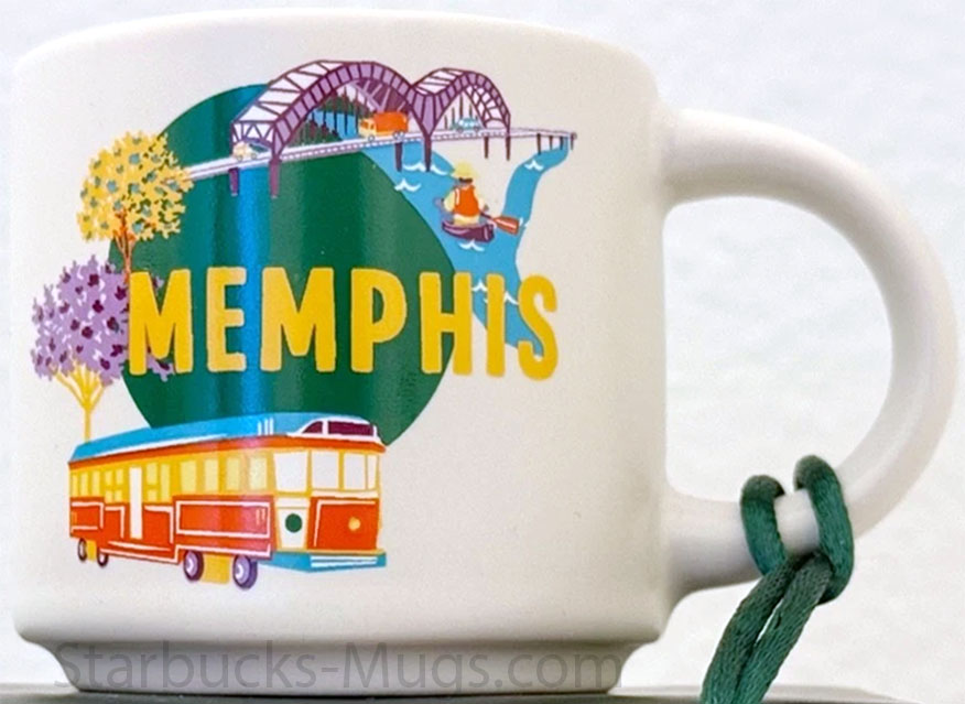 Starbucks Discovery Series Ornament Memphis mug