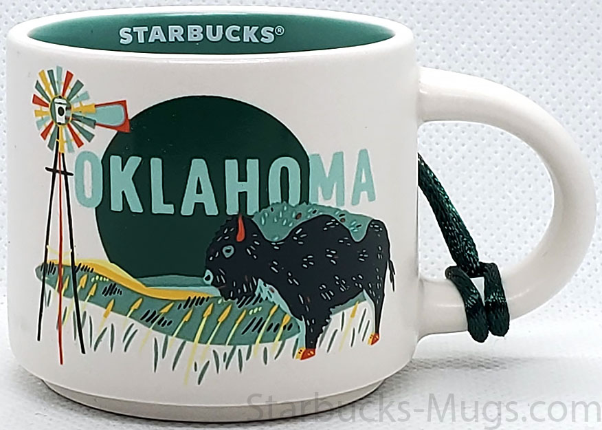 Starbucks Discovery Series Ornament Oklahoma mug