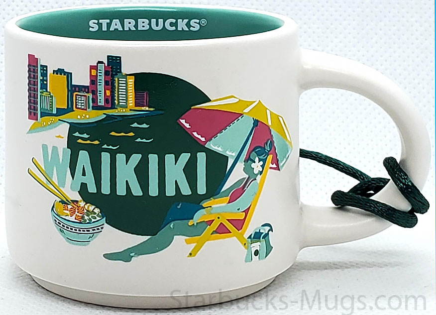 Starbucks Discovery Series Ornament Waikiki mug