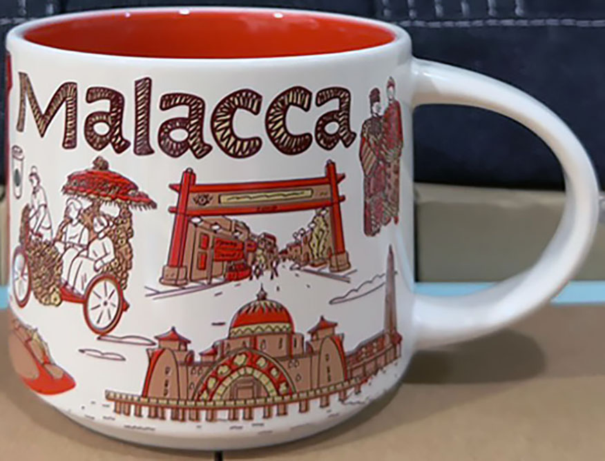 Starbucks Been There Malacca mug