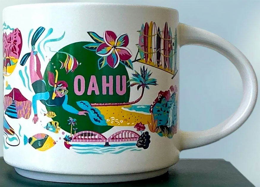 Starbucks Discovery Series Oahu mug