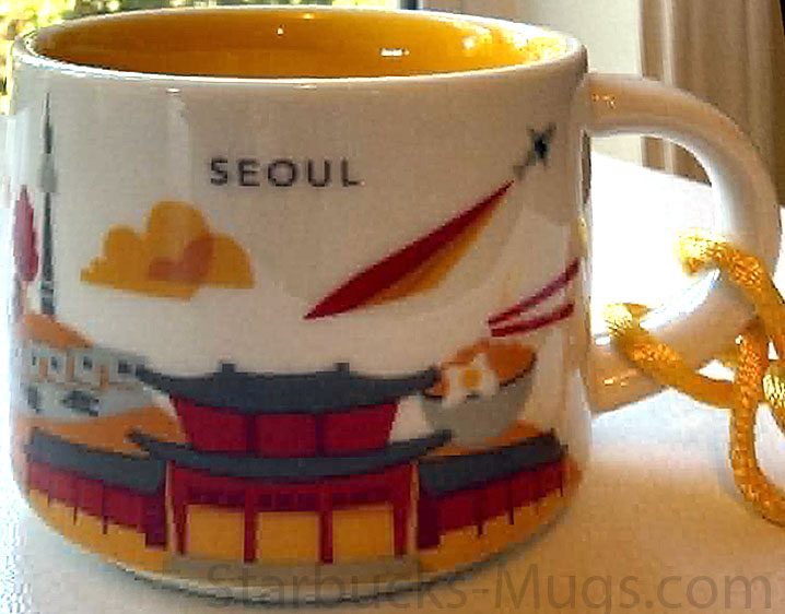 Starbucks You Are Here Ornament Seoul (prototype) mug