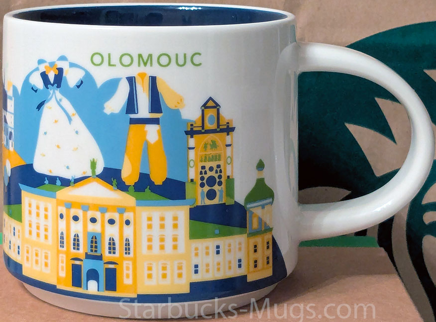 Starbucks You Are Here Olomouc mug